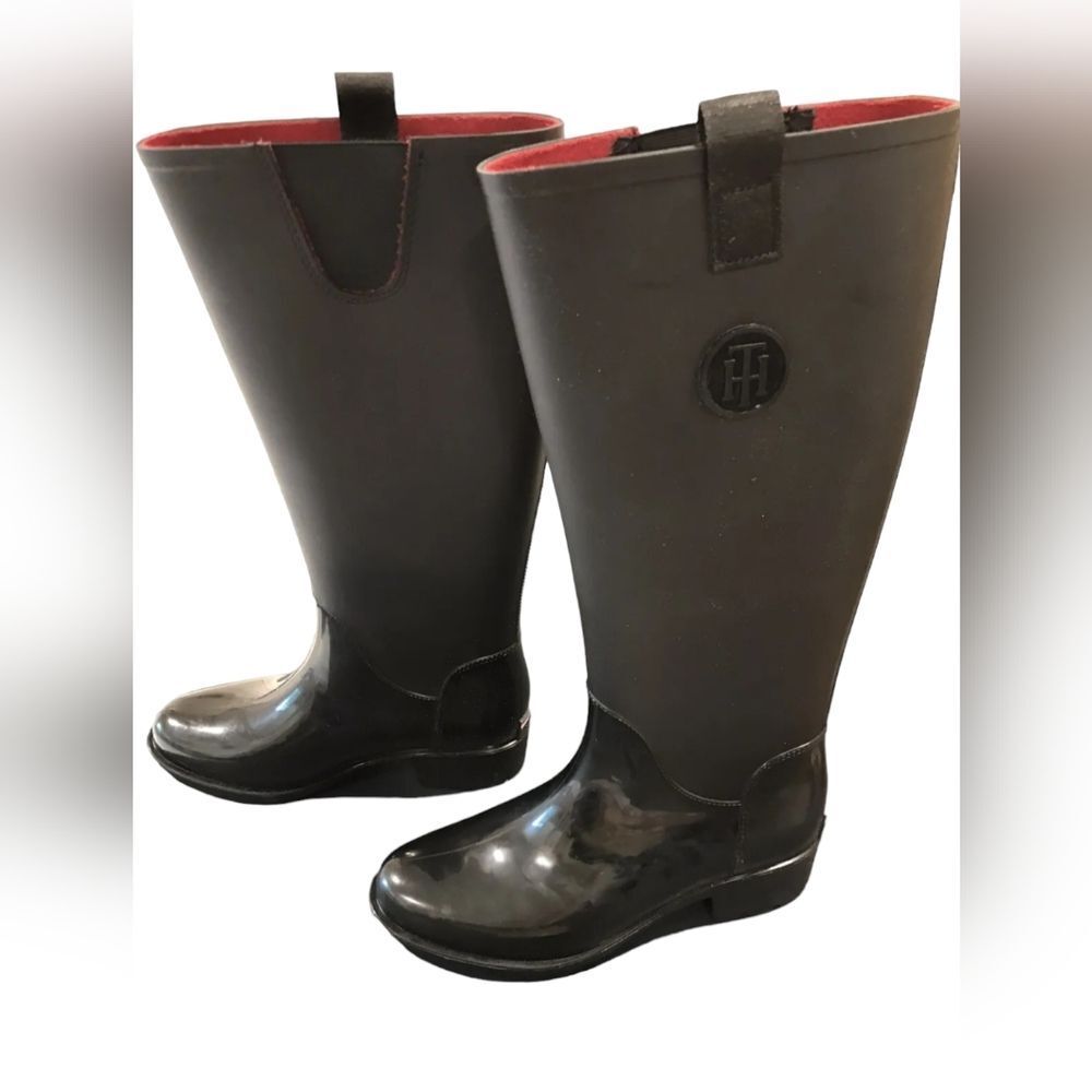 Tommy Hilfiger Karissa Rain Boots, Women’s US Size 9M